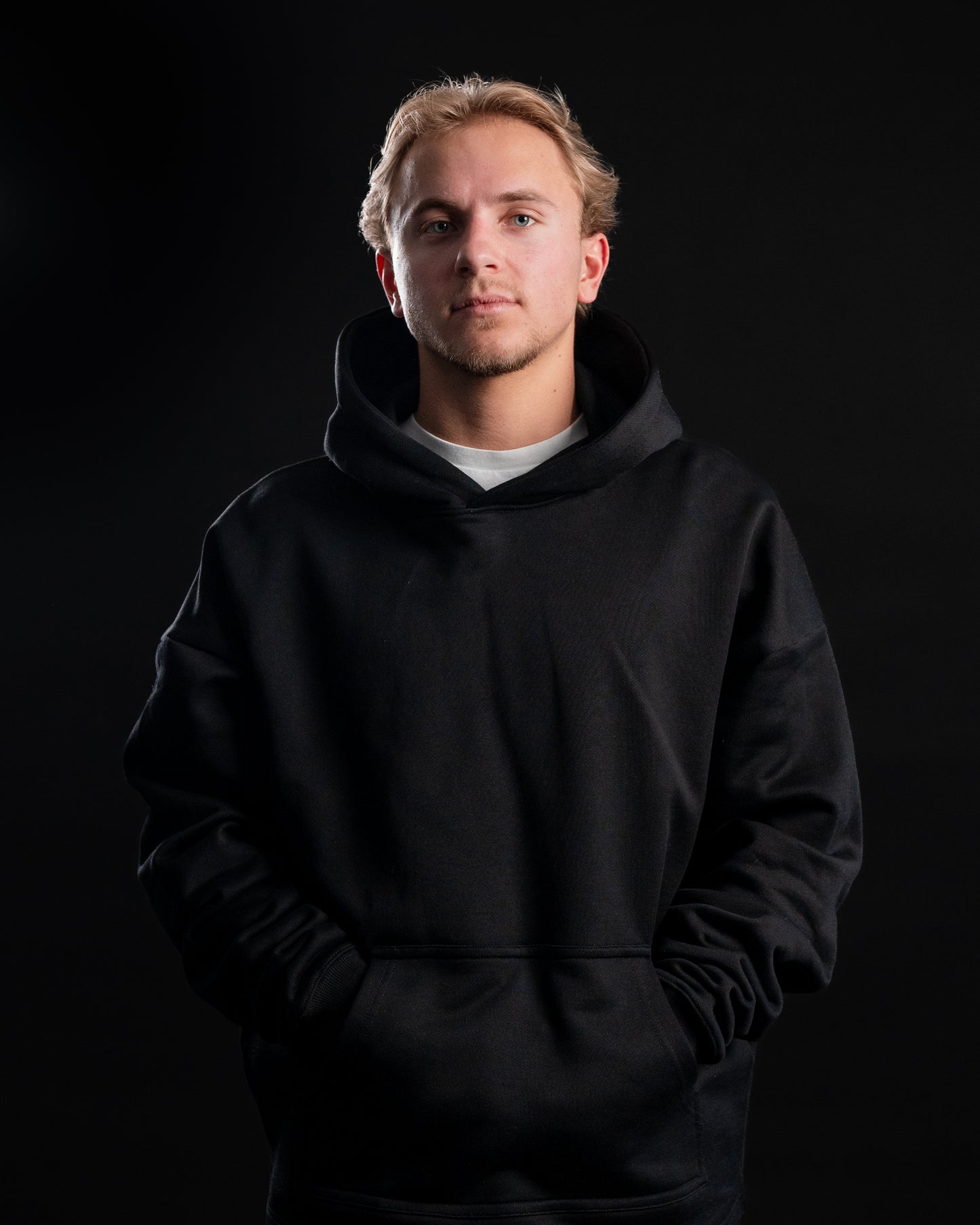 Oversized Heavyweight Cotton-Blend Hoodie